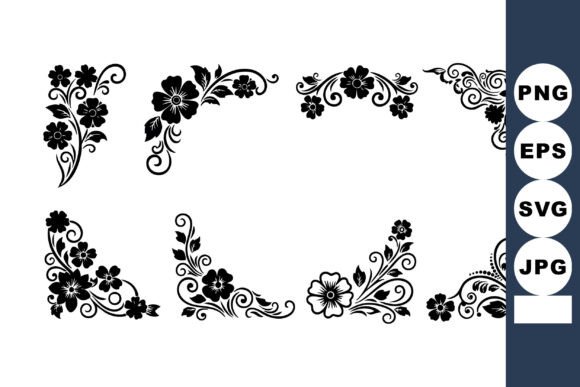 Floral Black Ornamental Frame Design Wit Review
