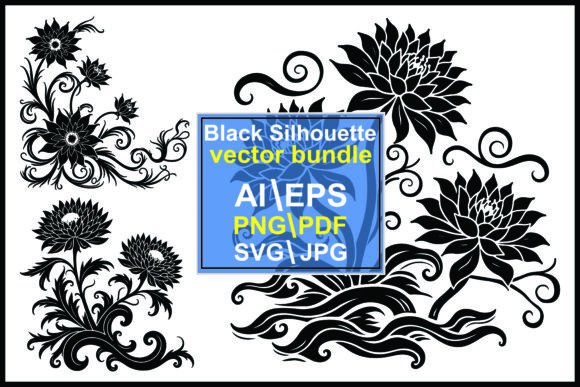 Floral Ornamental Elements Collection: A Review for Graphics and Illustrations