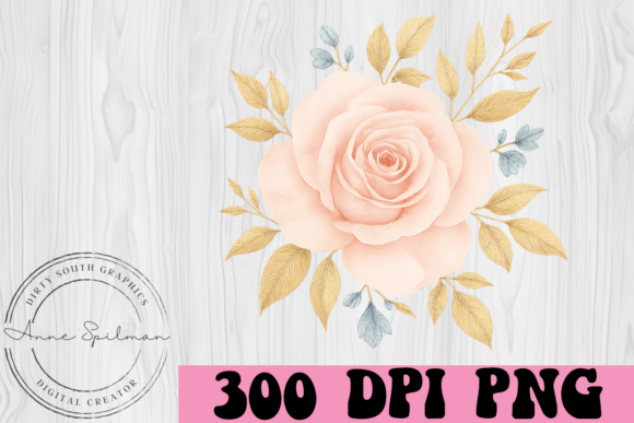 Pastel Pink Gold Floral Arrangement Review